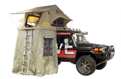Палатка для установки на крышу автомобиля